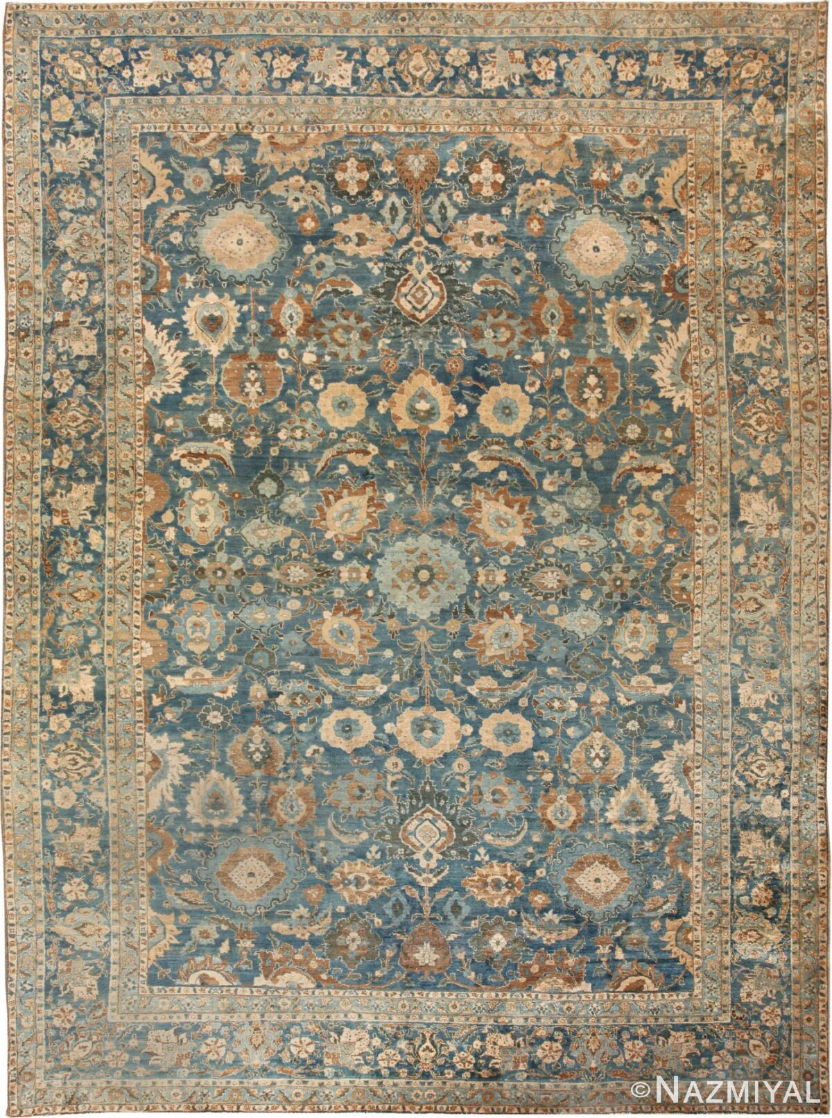 Antique Tabriz Persian Rug 46522 Detail/Large View