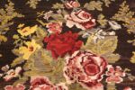 antique bessarabian kilim 46536 flowers Nazmiyal