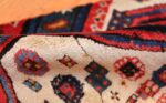 antique caucasian kazak runner rug 46425 pile Nazmiyal