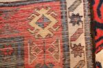 antique caucasian kazak runner rug 46425 weave Nazmiyal