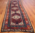 antique caucasian kazak runner rug 46425 whole Nazmiyal