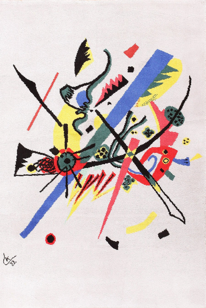 Bauhaus Rug Inspired by Kandinsky Small Worlds 47388 Bauhaus Rug Inspired by Kandinsky Small Worlds 47388