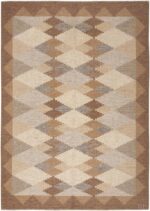 Vintage Swedish Kilim 46537