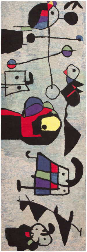 Art Deco Vintage Modernist Runner Rug 46543 Nazmiyal