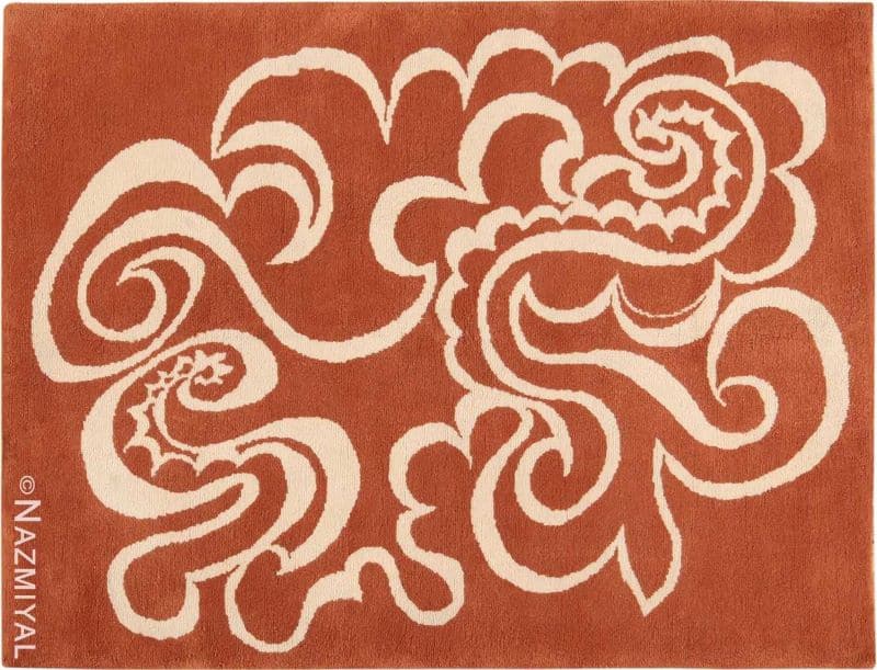 French Vintage Picasso Arabesques Rug Commissioned by Marie Cuttoli French Vintage Picasso Arabesques Rug Commissioned by Marie Cuttoli Nazmiyal