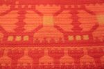 vintage swedish kilim 46533 flower Nazmiyal