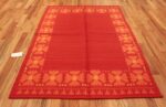 vintage swedish kilim 46533 whole Nazmiyal