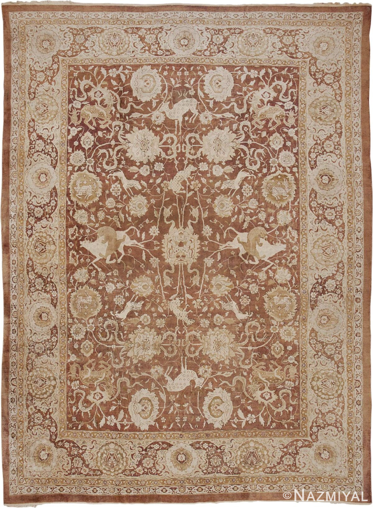 Indian Agra Rug 44992