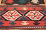 Antique Caucasian Shirvan Rug 44502 Middle Red Design Nazmiyal