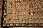 antique indian tapestry gem stone rug 46559 border Nazmiyal