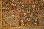 antique indian tapestry gem stone rug 46559 corner Nazmiyal