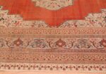 Border Antique Persian Tabriz rug 45765 by Nazmiyal