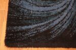 Corner vintage Swedish deco rug 46616 by Nazmiyal