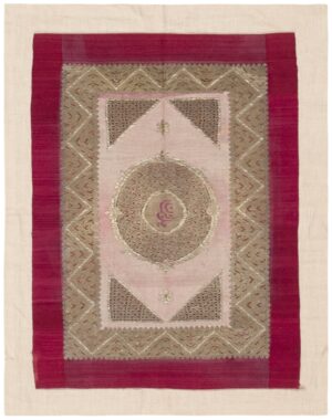 Antique Textile Rug 45090 Detail/Large View
