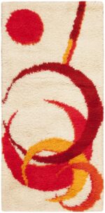 Vintage Swedish Deco Rug 46609 Detail/Large View