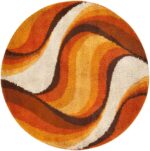 Vintage Swedish Deco Rug 46612 Detail/Large View