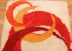 vintage swedish deco rug 46609 crescent Nazmiyal