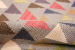 vintage swedish kilim 46589 pile Nazmiyal