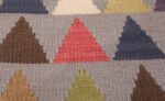 vintage swedish kilim 46589 triangle Nazmiyal