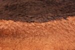 Vintage Swedish Rug 46601 Brown Pile Nazmiyal