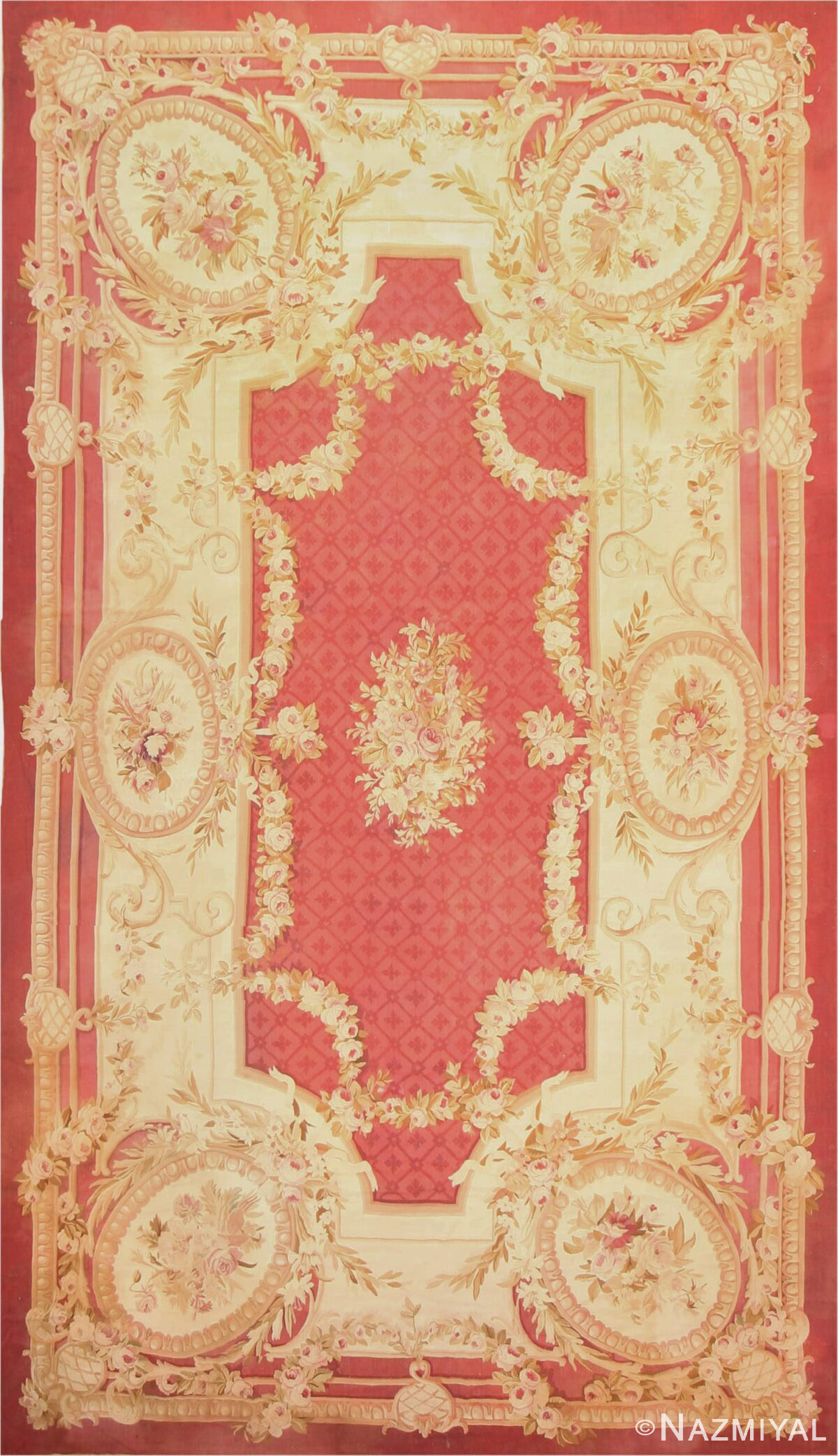 Antique Aubusson Carpets 2045