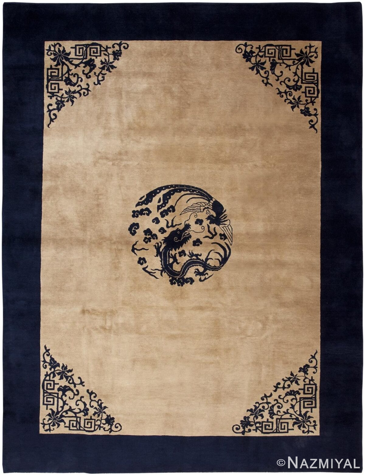 Antique Chinese Rug 46557 Detail/Large View