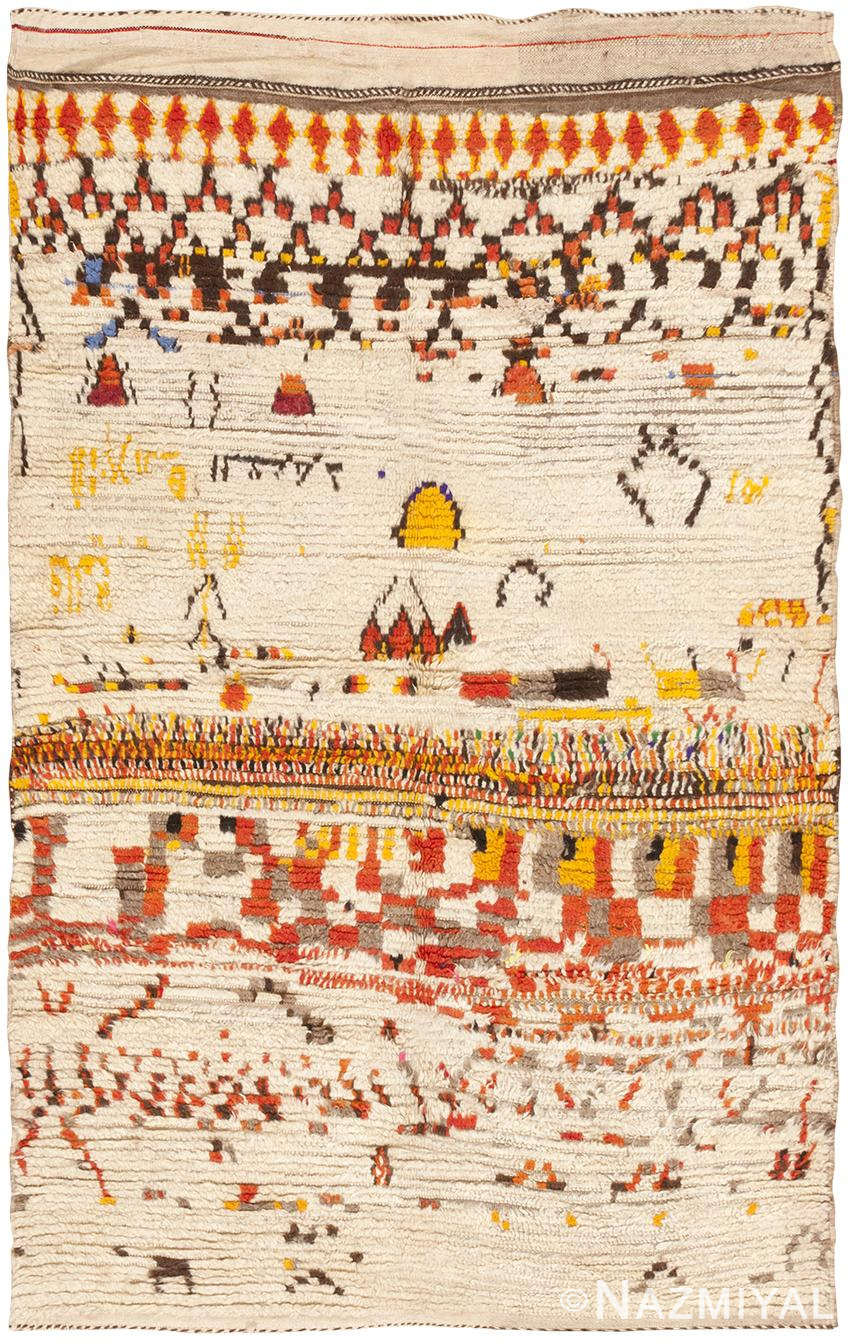 Vintage Moroccan Rug 46570 Detail/Large View