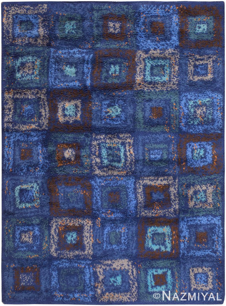 Vintage Swedish Deco Rug 46602 Detail/Large View