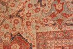 Weave detail Antique Persian Tabriz rug 45765 by Nazmiyal