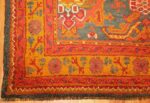 antique turkish oushak rug 46697 corner Nazmiyal