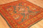 antique turkish oushak rug 46697 side Nazmiyal