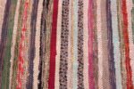 Background Vintage Swedish rag rug 46658 by Nazmiyal