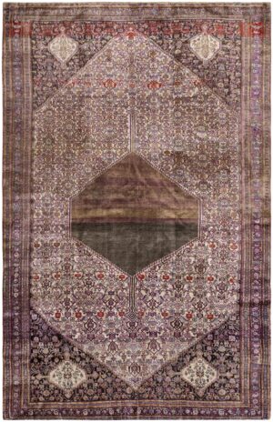 Antique Silk Senneh Persian Rug 45665 Nazmiyal Antique Rugs