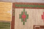 vintage swedish kilim 46700 knots Nazmiyal
