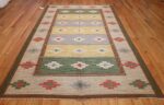 vintage swedish kilim 46700 whole Nazmiyal