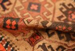 antique persian baluch rug 46449 pile Nazmiyal