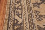 Antique Turkish Oushak Rug 46585 Border Texture Nazmiyal