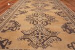 Antique Turkish Oushak Rug 46585 Field Design Nazmiyal