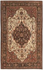 Antique Persian Farahan Sarouk Rug 46671 Large Image