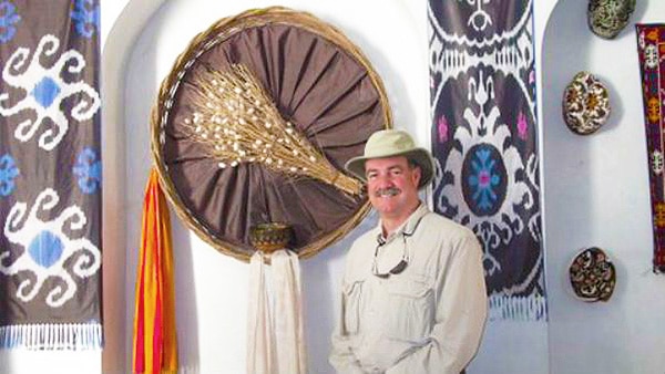 Roger Pratt on Textile Museum Trip to Uzbekistan Roger Pratt on Textile Museum Trip to Uzbekistan - Namziyal