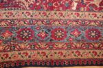 antique kerman persian rug 46637 border Nazmiyal