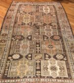 Detailed 2 - Antique Caucasian Shirvan Rug 44011