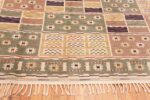 Border Vintage pile Scandinavian rug by Marta Maas 46896 by Nazmiyal