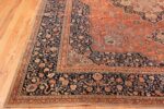 Corner Antique Persian Mohtashem Kashan rug 46248 by Nazmiyal