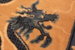 Dragon detail Antique Chinese rug 46818 by Nazmiyal
