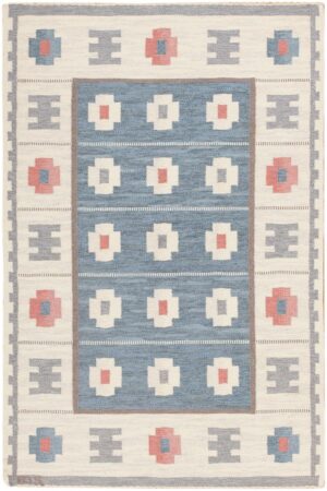 Mid Century Scandinavian Carpet By Anna Greta 46862 Nazmiyal