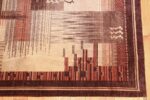 vintage french art deco carpet 46878 corner Nazmiyal