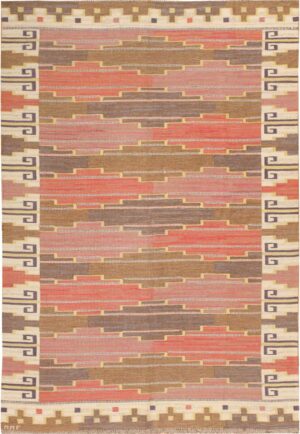Vintage Scandinavian Bruna Heden Carpet by Marta Maas Fjetterstrom #46844 by Nazmiyal Antique Rugs