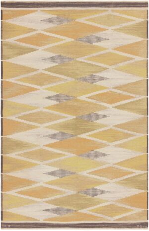 Vintage Swedish Kilim By Gavleborgs Lans Hemslojd And Maj Svanstrom 46891 Nazmiyal