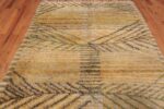 Vintage Swedish Rya Rug Marta Maas Fjatterstorm 46888 Dark Side Nazmiyal